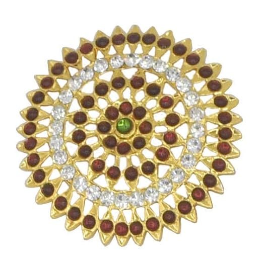 gvg traditional bharatanatyam & kuchipudi temple jewellery set | gold plated copper with green & red kemp stones | complete 10 piece classical dance accessory set for women gvg traditional bharatanatyam & kuchipudi temple jewellery set | gold plated copper with green & red kemp stones | complete 10 piece classical dance accessory set for women