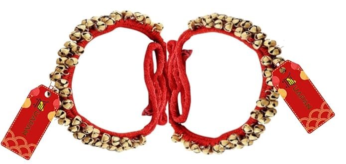 uapan brass ghungroo anklets bells